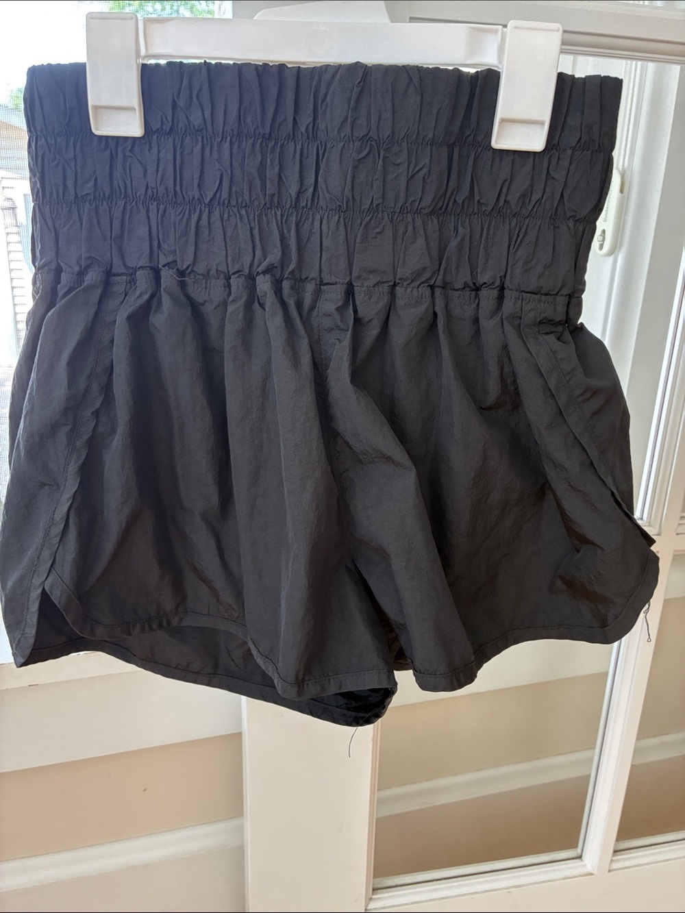 Free People Smocked Waist Black Women’s Shorts